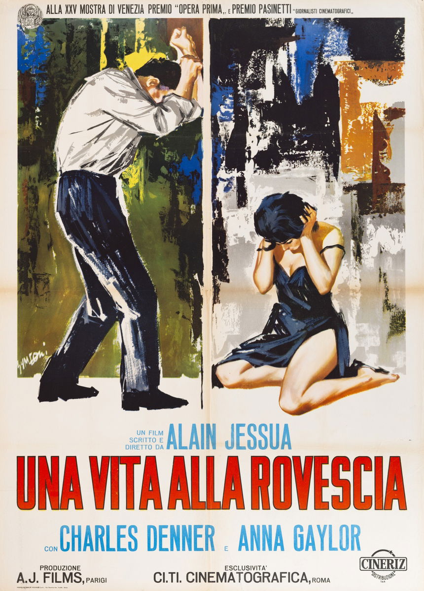 Una vita alla rovescia - Manifesto 1