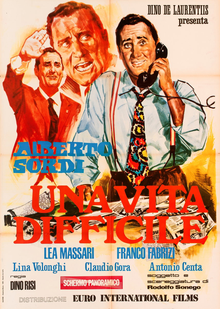 Una vita difficile - Manifesto 1