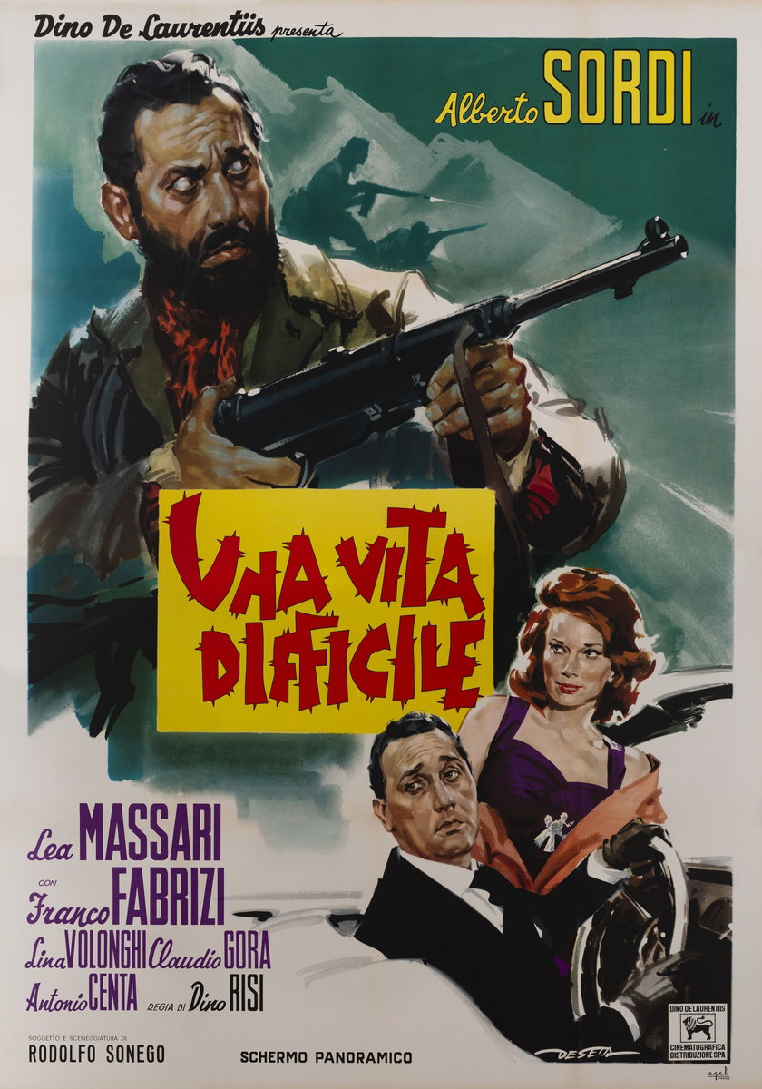 Una vita difficile - Manifesto 2