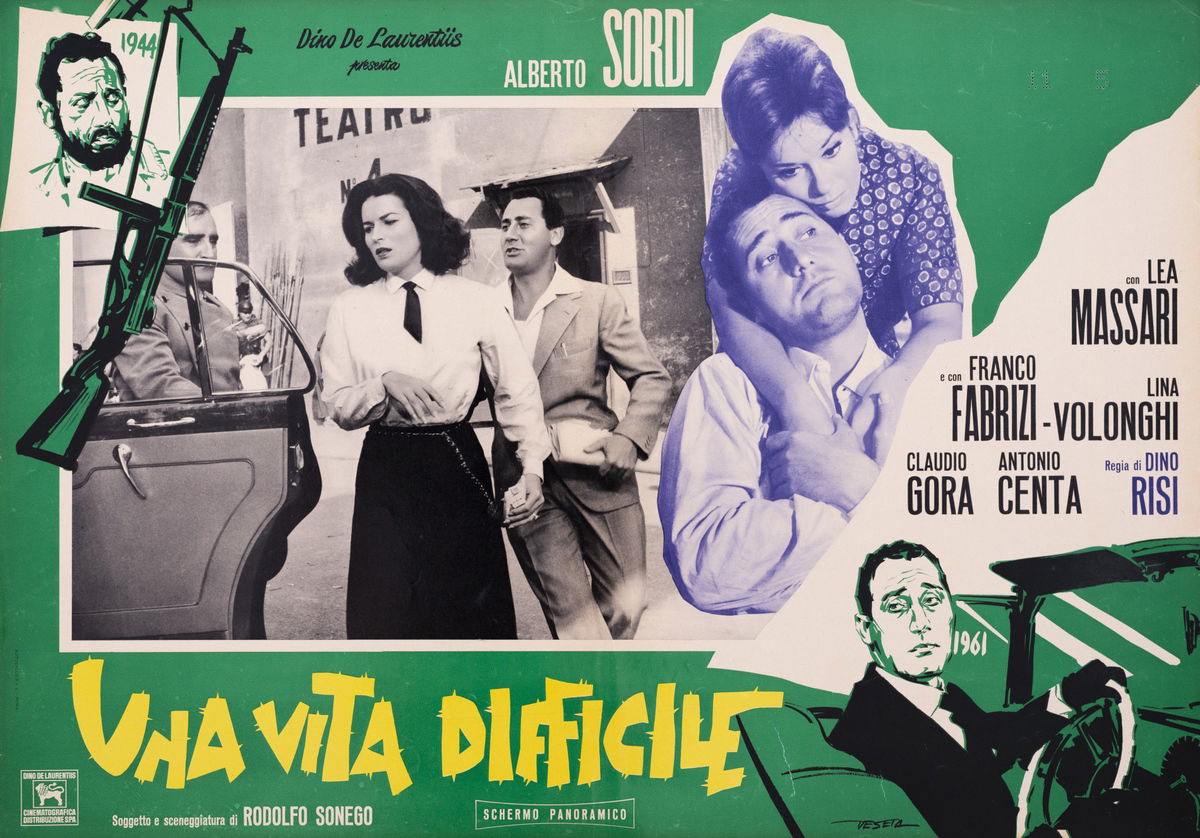 Una vita difficile - Fotobusta 1