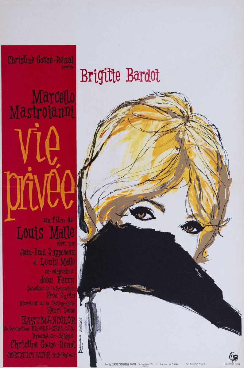 Locandina 2 per il film Vita privata (1962)