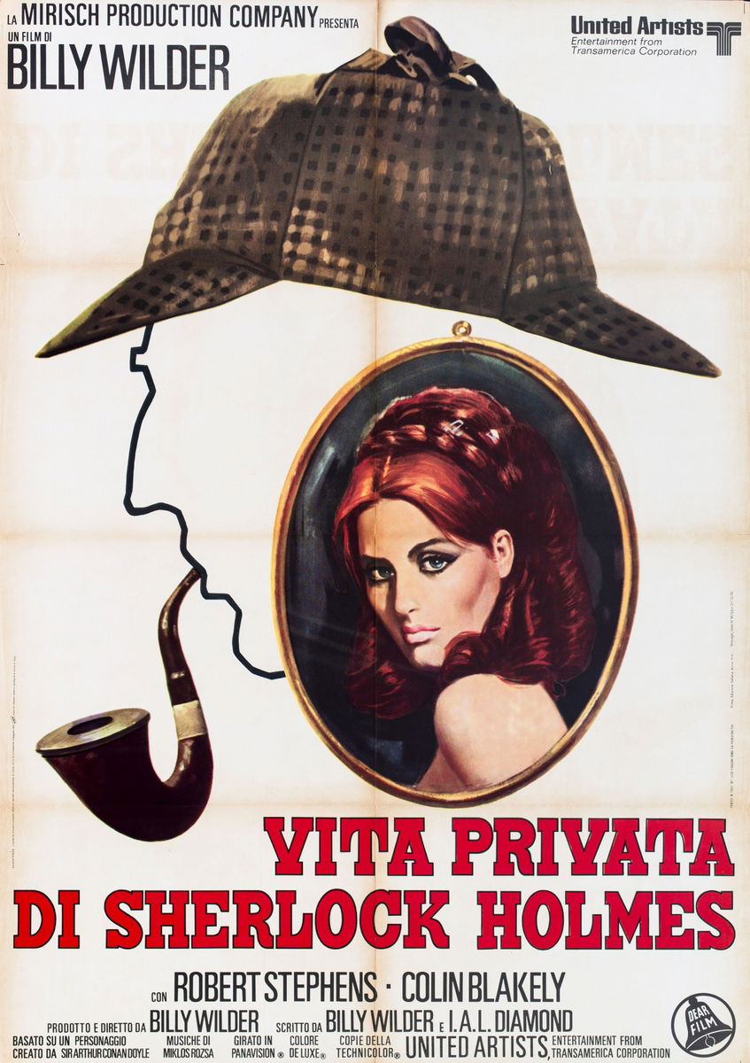 Vita privata di Sherlock Holmes - Manifesto 1