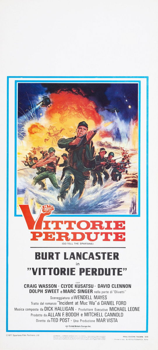 Go Tell the Spartans - Lobby Card 1