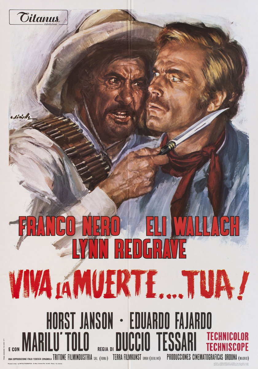 Poster 2 for the film Don't Turn the Other Cheek (1971), painted by Averardo Ciriello