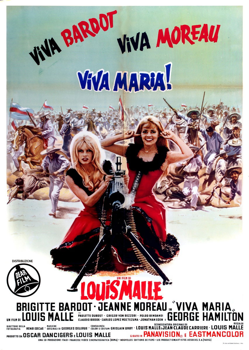 Manifesto 2 per il film Viva Maria! (1965)