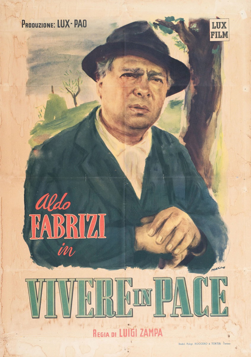 Vivere in pace - Poster 1