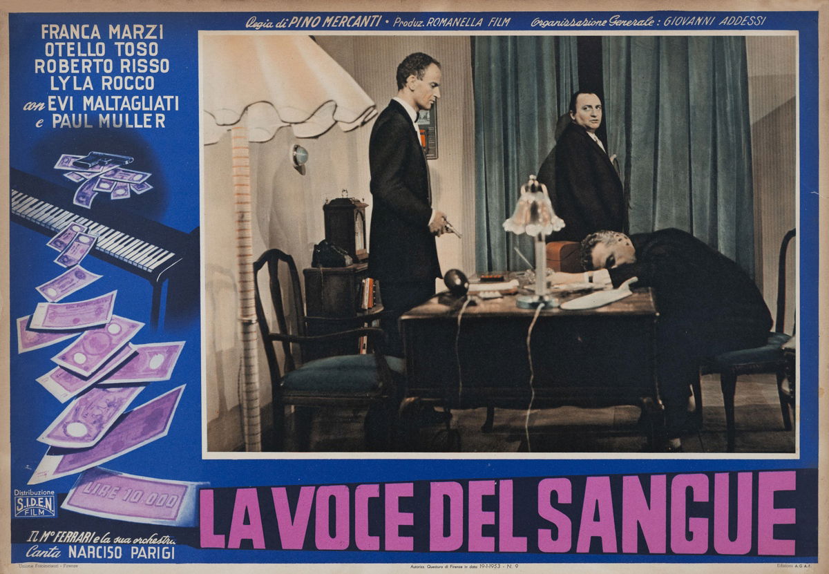 La voce del sangue - Fotobusta 1