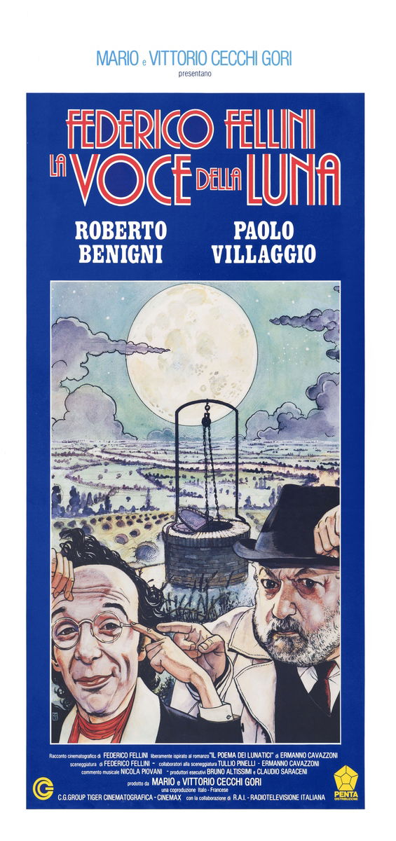La voce della luna - Locandina 1
