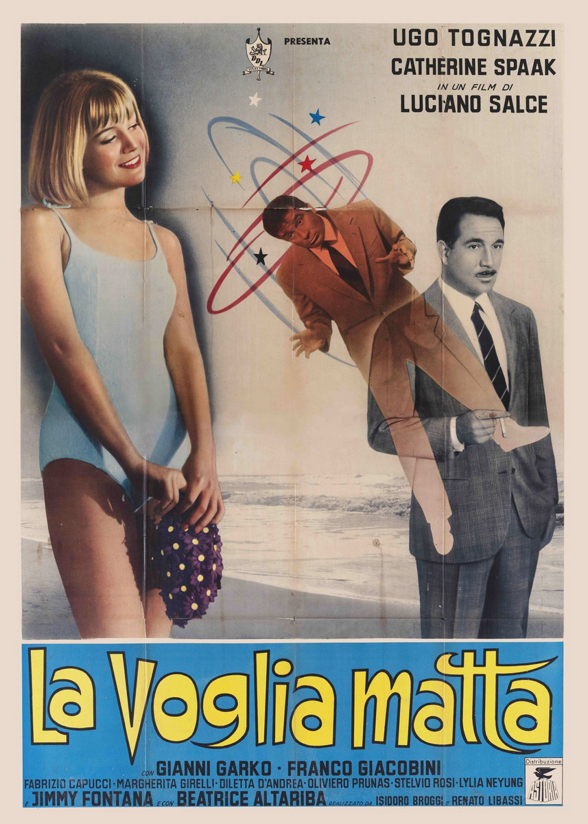Poster 3 for the film Crazy Desire (1962)