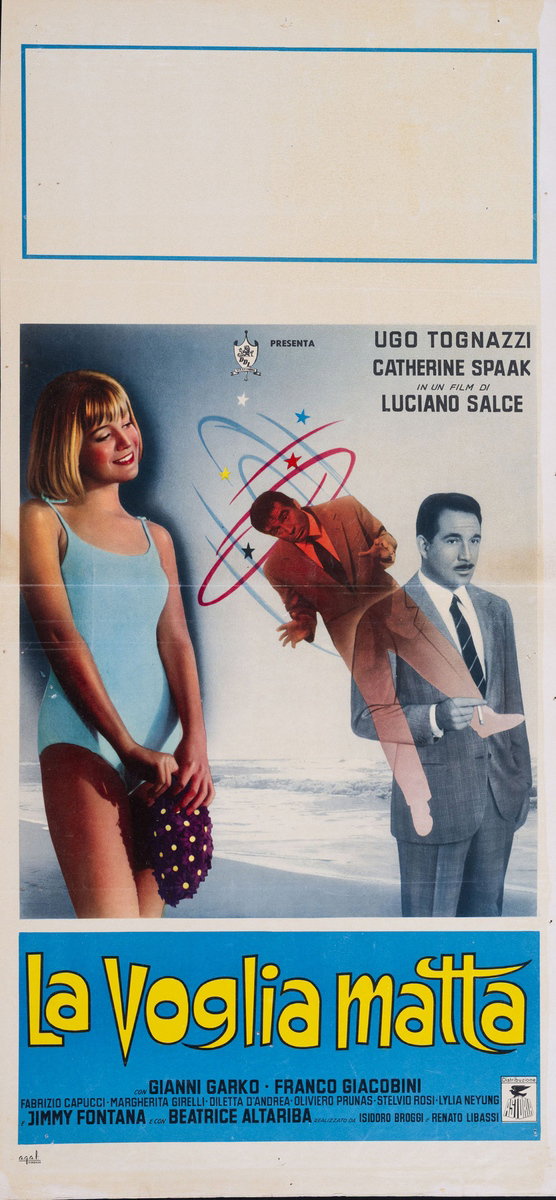Locandina 2 per il film La voglia matta (1962)