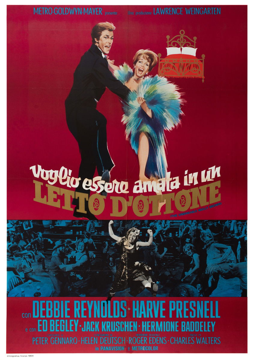 Voglio essere amata in un letto d'ottone - Manifesto 1