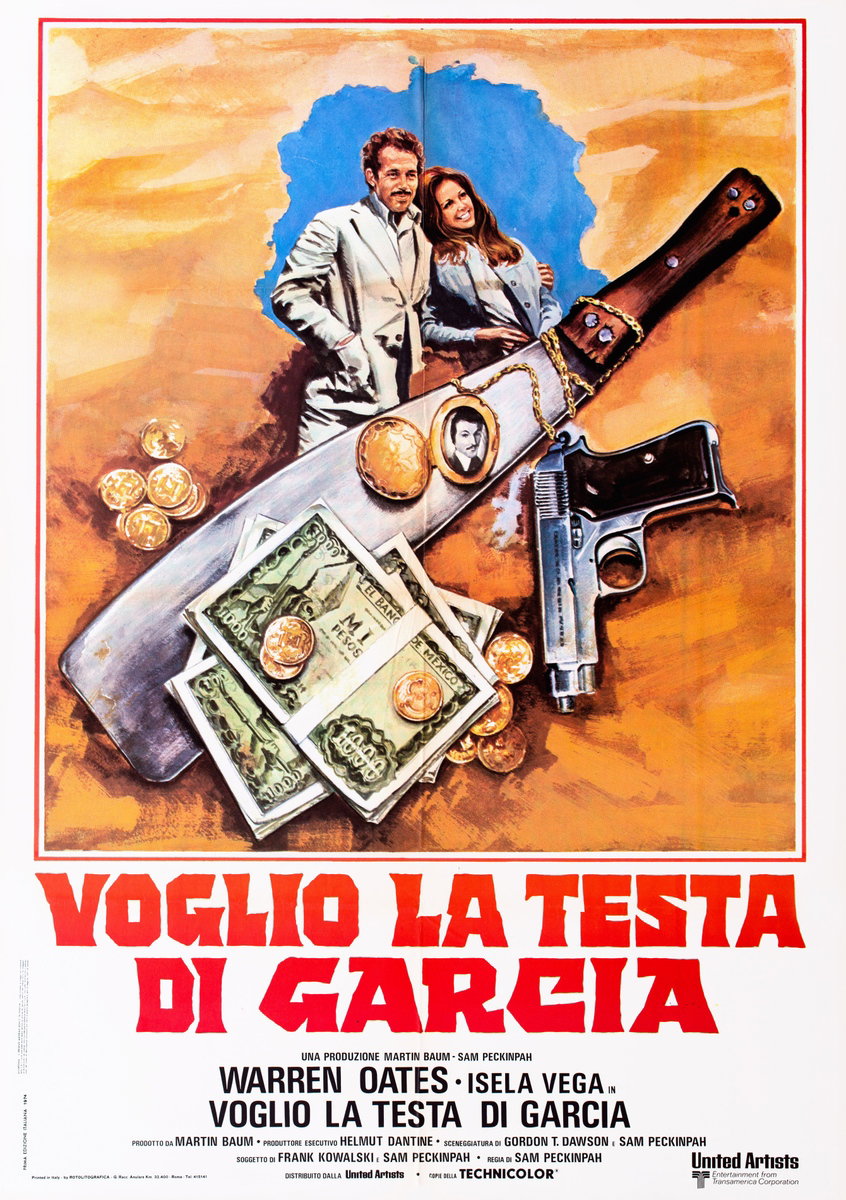 Poster 2 for the film Bring Me the Head of Alfredo Garcia (1974)