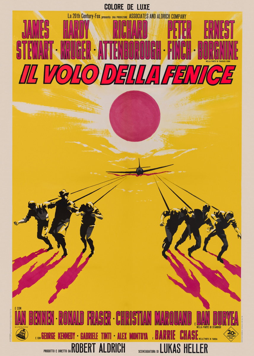 Poster 2 for the film The Flight of the Phoenix (1965)