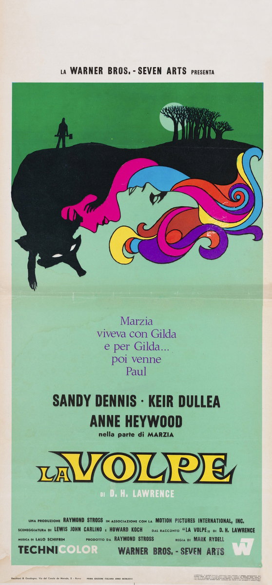Locandina 2 for the film The Fox (1967)