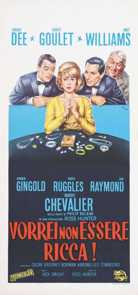 Vorrei non essere ricca - Locandina 1