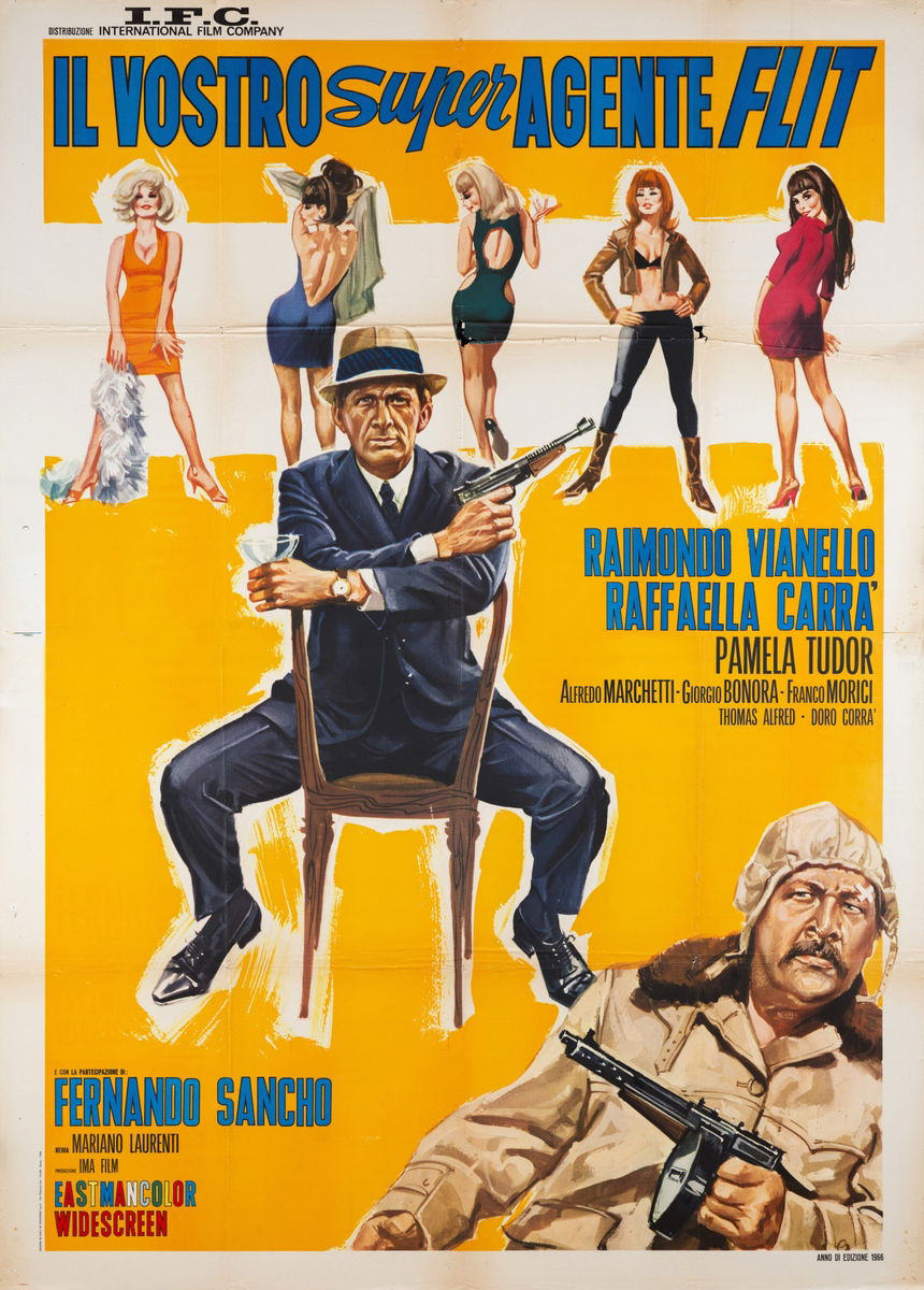 Il vostro superagente Flit - Manifesto 1