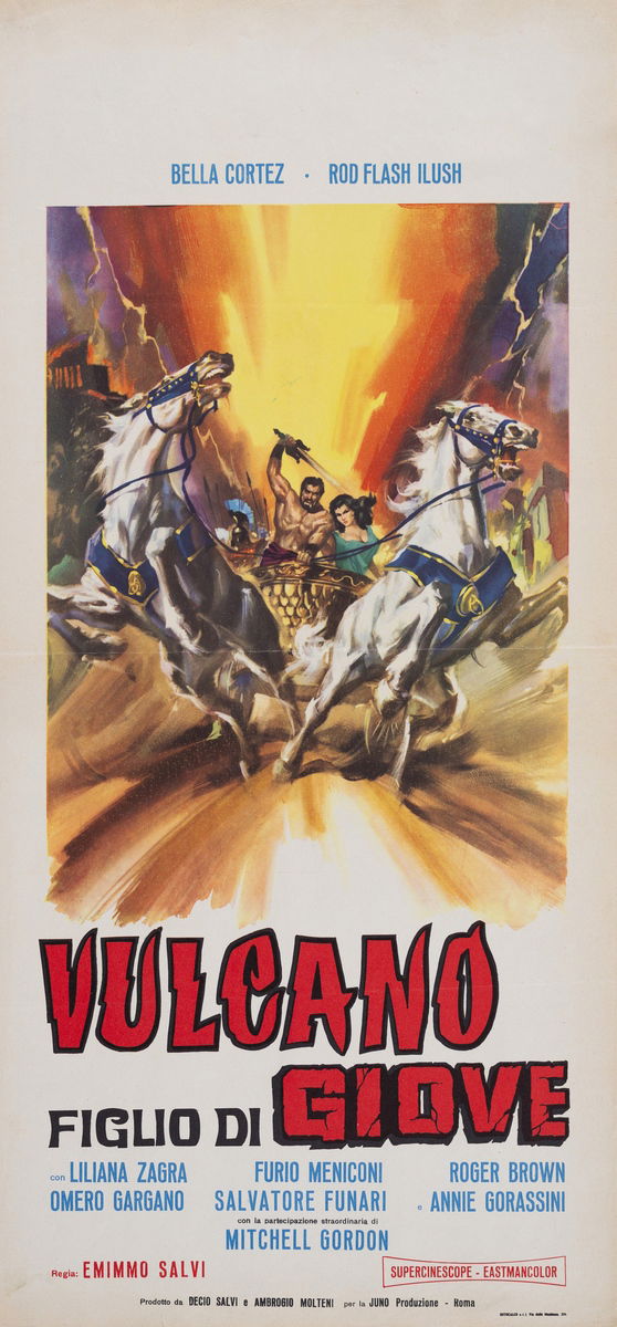 Vulcano, figlio di Giove - Locandina 1