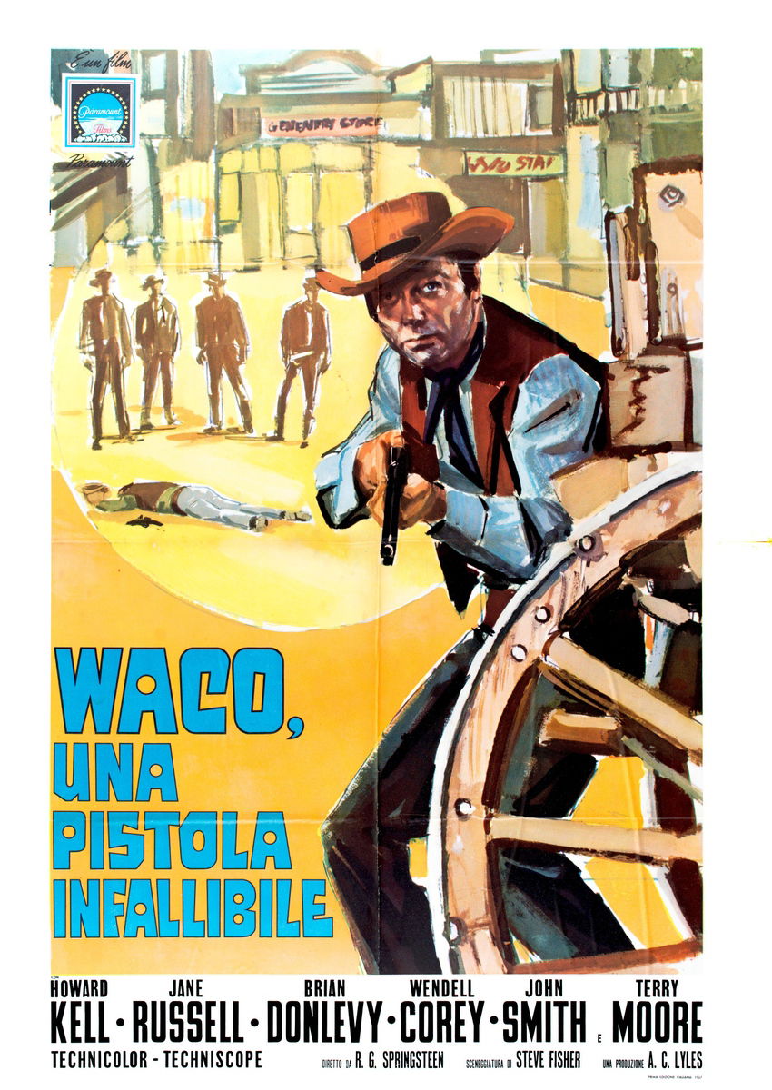 Waco una pistola infallibile - Manifesto 1