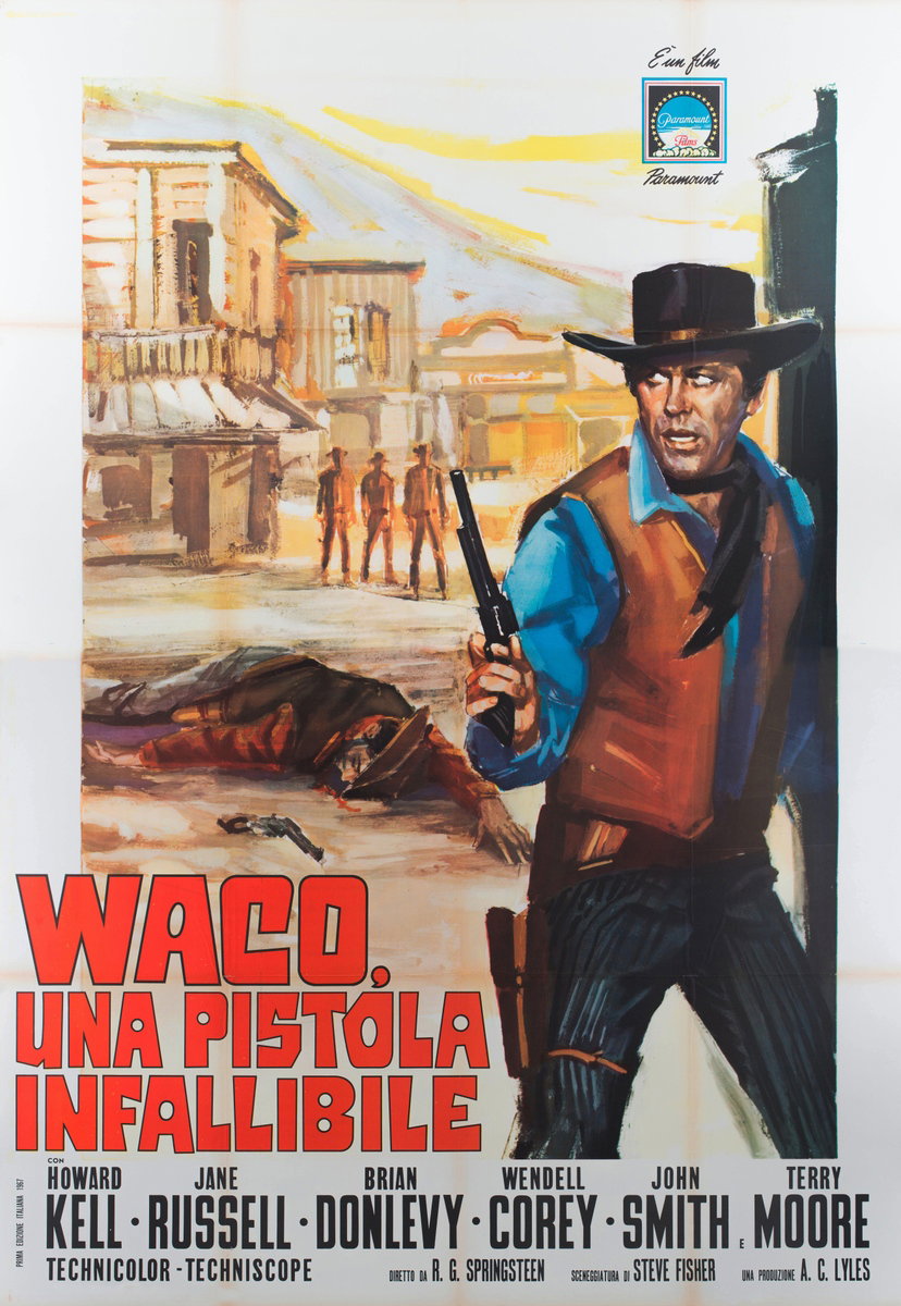 Waco una pistola infallibile - Manifesto 2