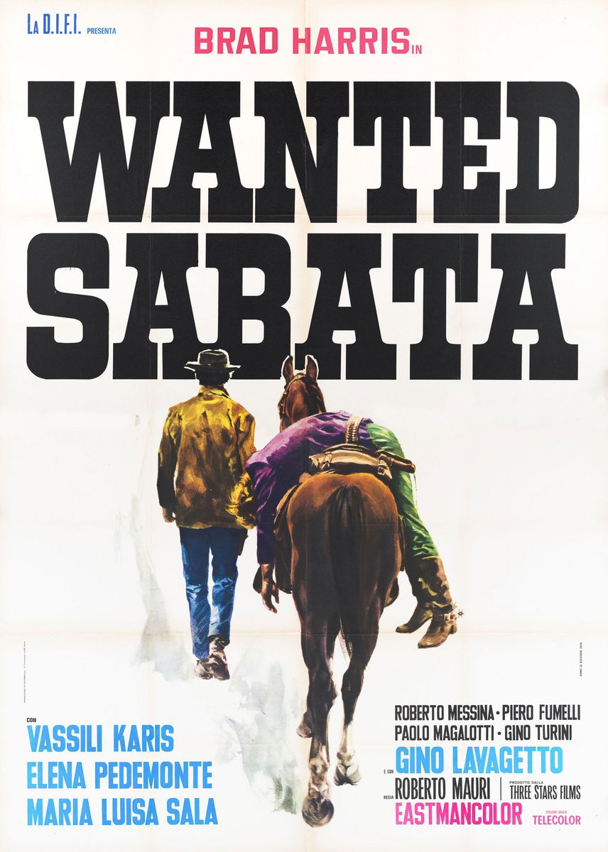 Wanted Sabata - Poster 1
