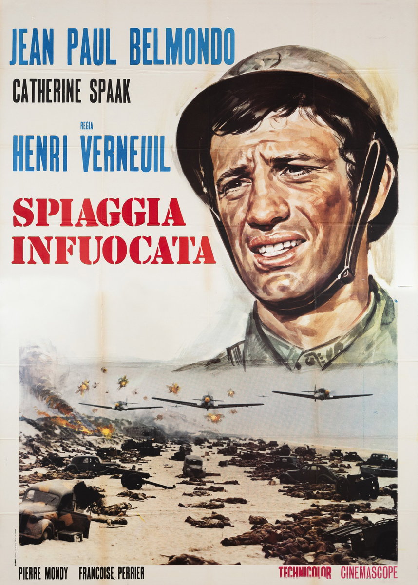 Manifesto 3 per il film Week-end a Zuydcoote (1964)