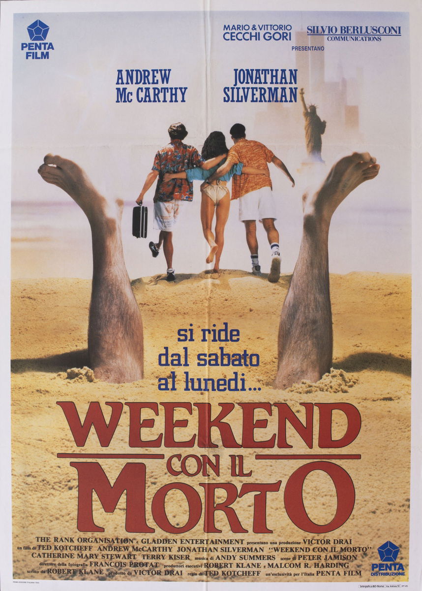 Weekend con il morto - Manifesto 1