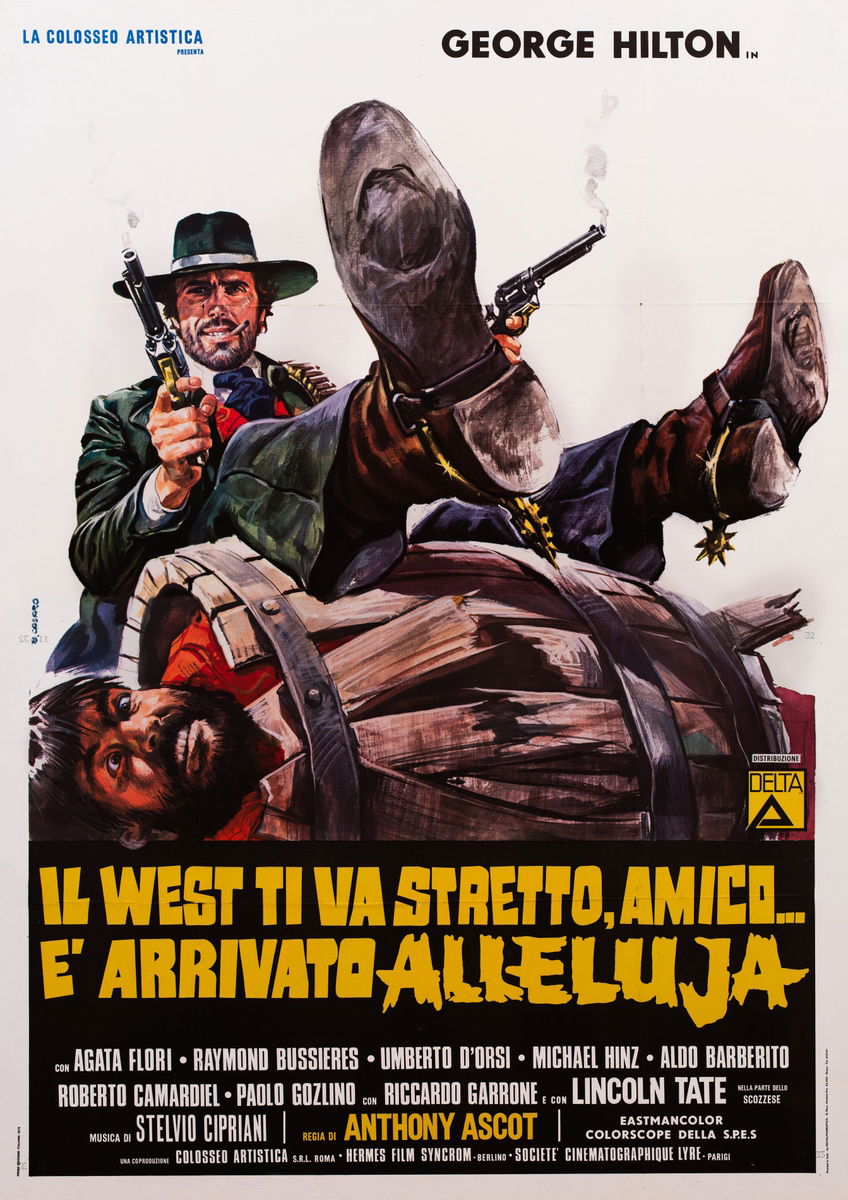 Il West ti va stretto, amico... è arrivato Alleluja - Manifesto 1