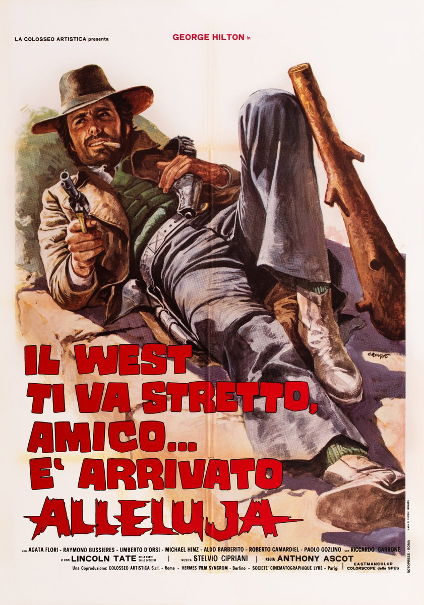 Il West ti va stretto, amico... è arrivato Alleluja - Manifesto 2