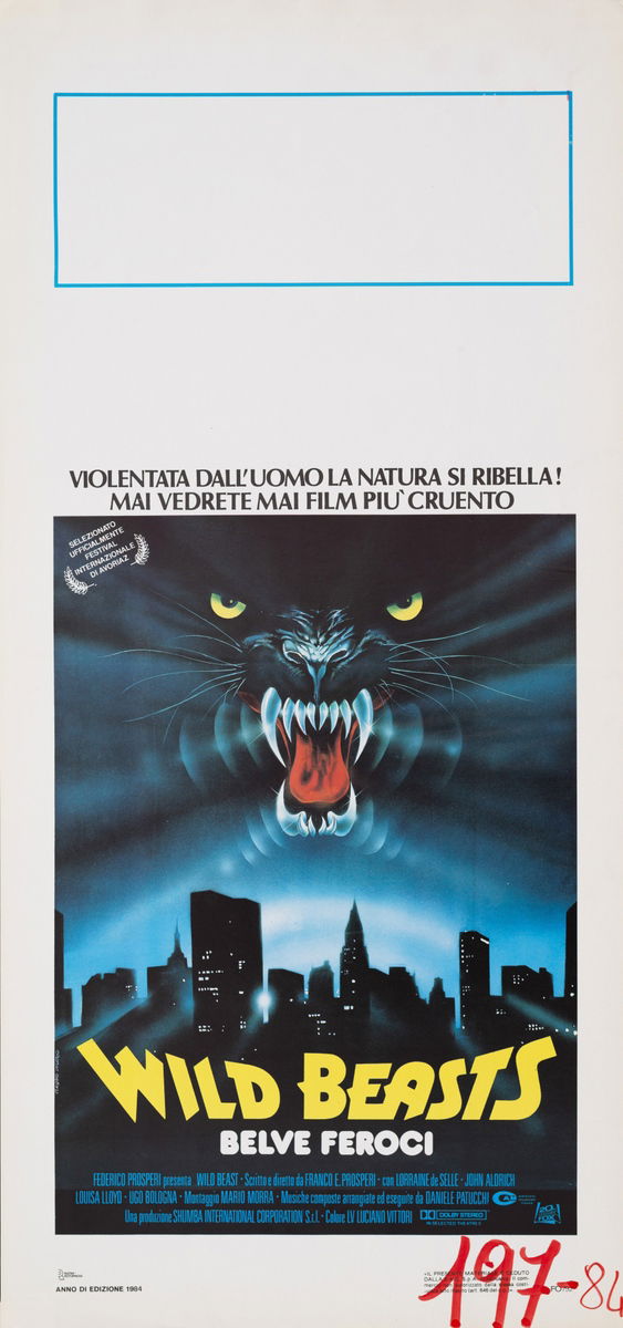 Wild Beasts - Belve feroci - Locandina 1