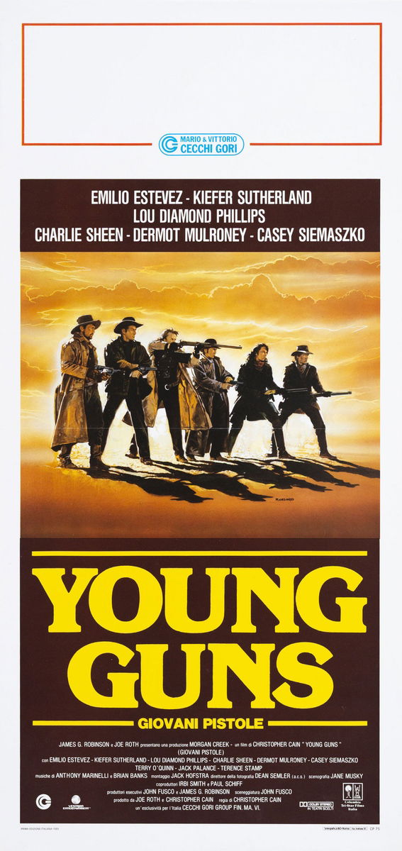 Young Guns - Lobby Card 1