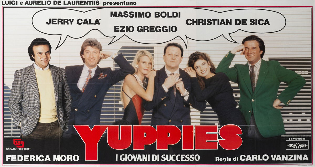Yuppies - I giovani di successo - Manifesto 1