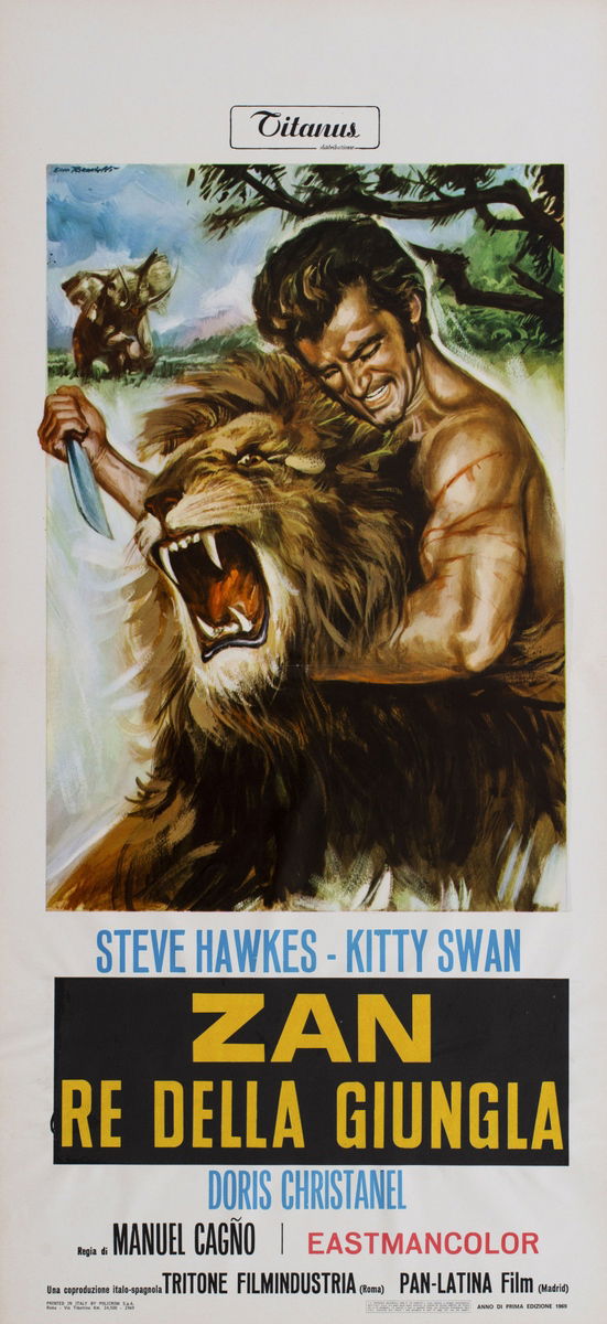 Zan - Il re della giungla - Locandina 1