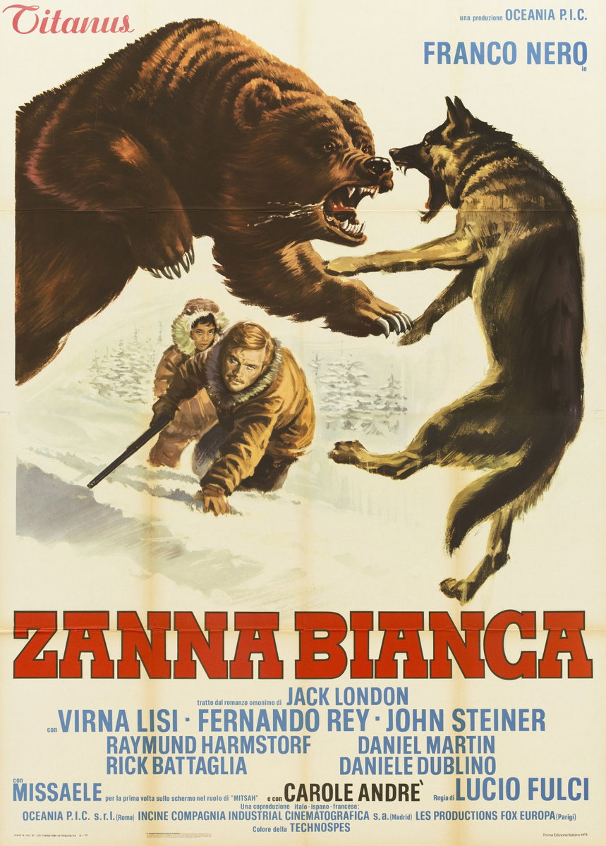 Manifesto 2 per il film Zanna Bianca (1973)