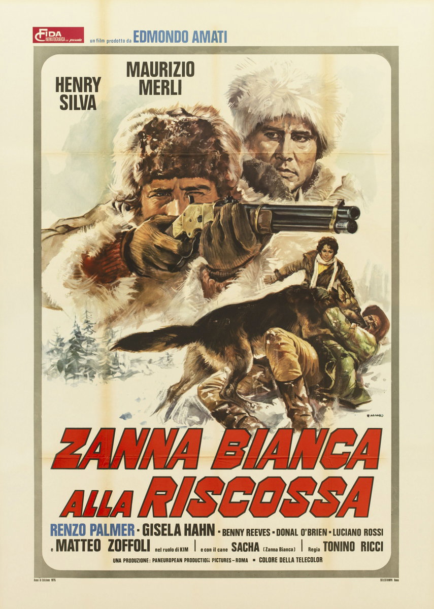 Zanna bianca alla riscossa - Manifesto 2