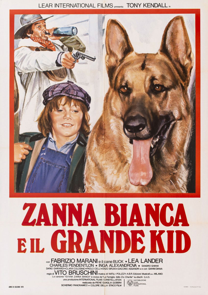 Zanna Bianca e il grande Kid - Manifesto 1