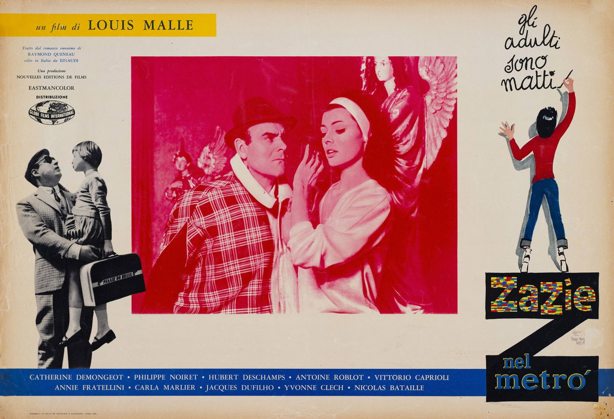 Zazie dans le Métro - Fotobusta 1