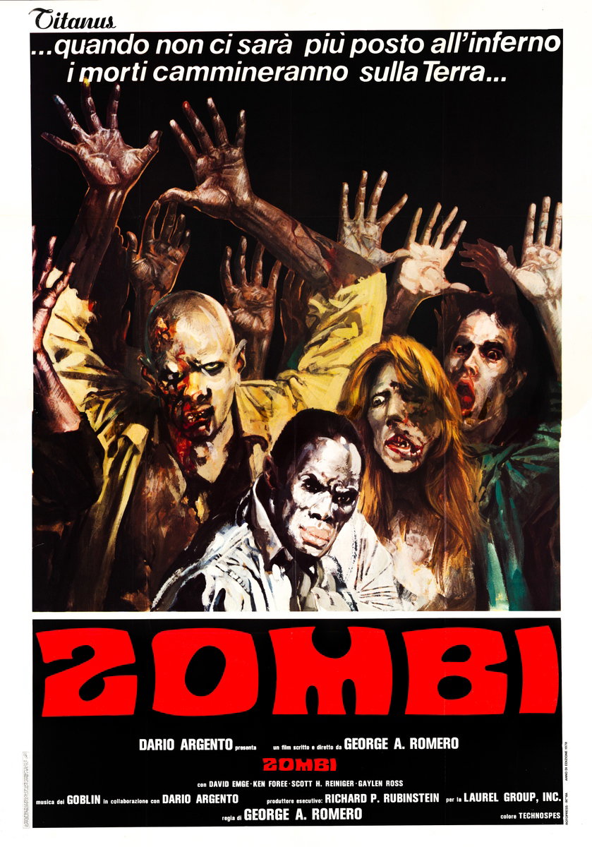 Manifesto 2 per il film Zombi (1978)