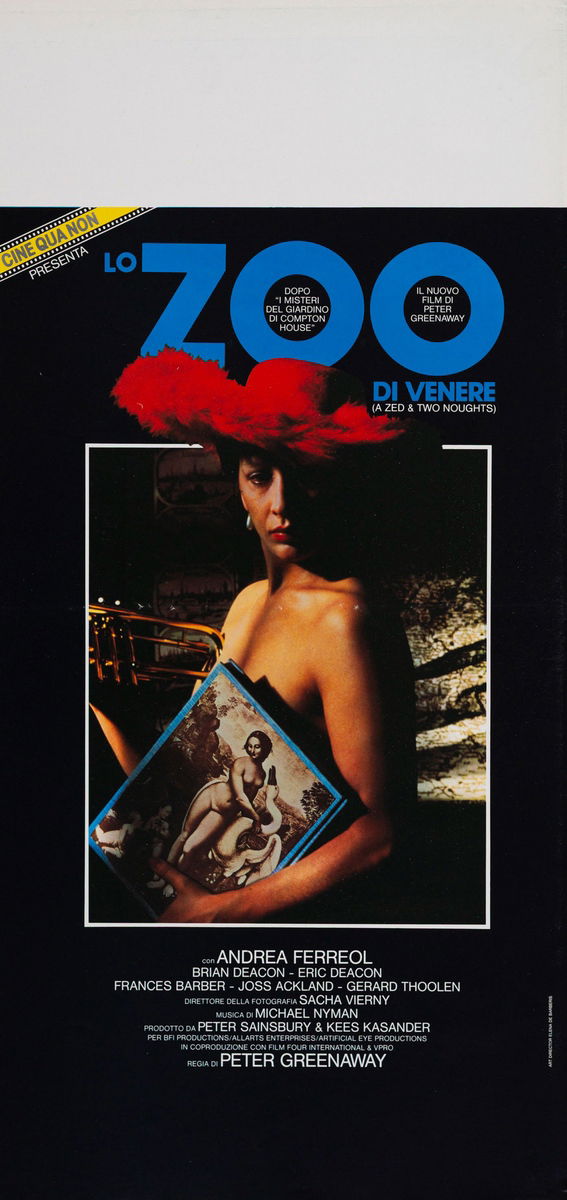 A Zed & Two Noughts - Lobby Card 1