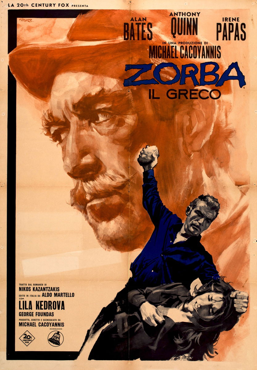 Zorba il greco - Manifesto 1