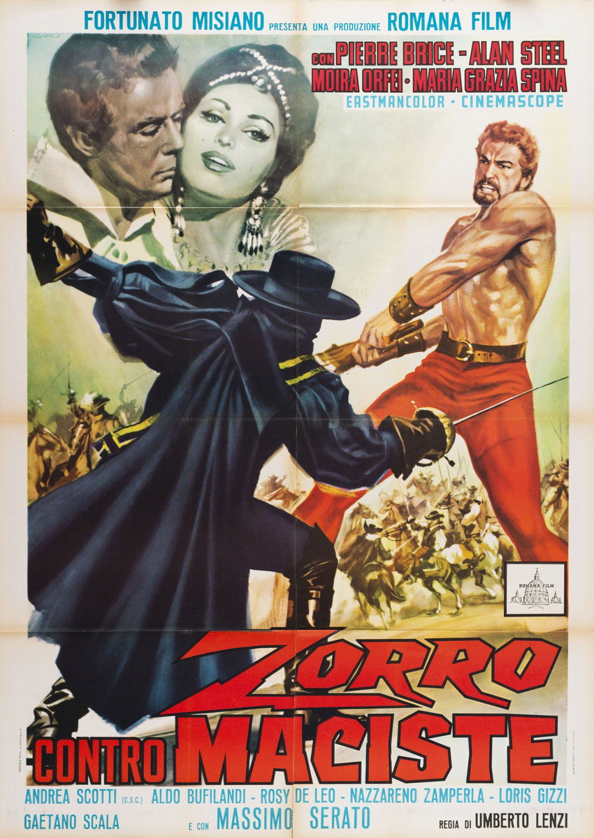 Zorro contro Maciste - Manifesto 2