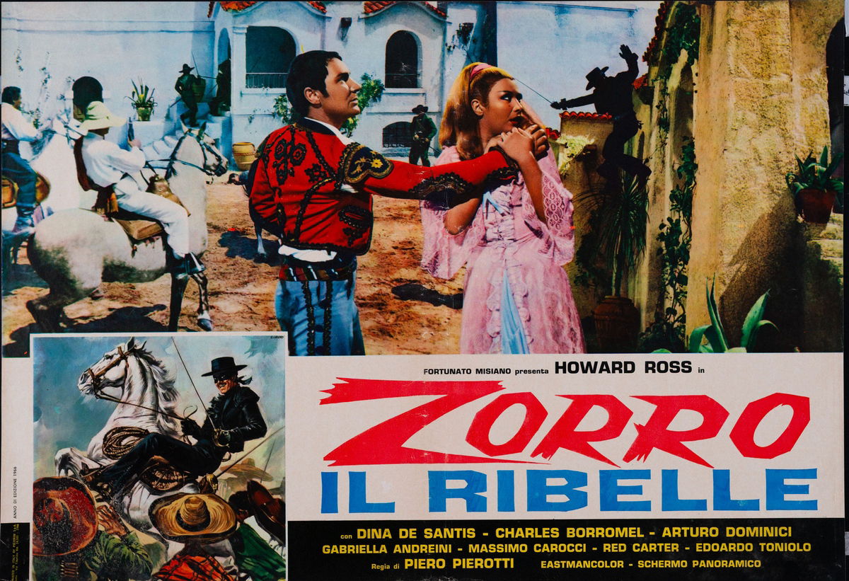 Zorro the Rebel - Fotobusta 1