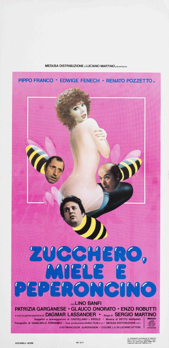 Zucchero, miele e peperoncino - Locandina 1