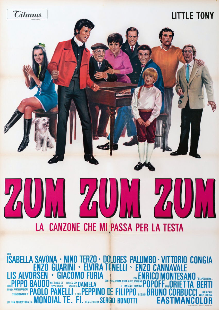 Zum Zum Zum - La canzone che mi passa per la testa - Manifesto 1