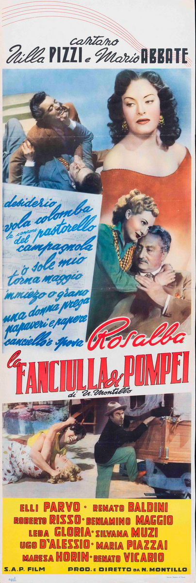 Rosalba, la fanciulla di Pompei - Locandina 1