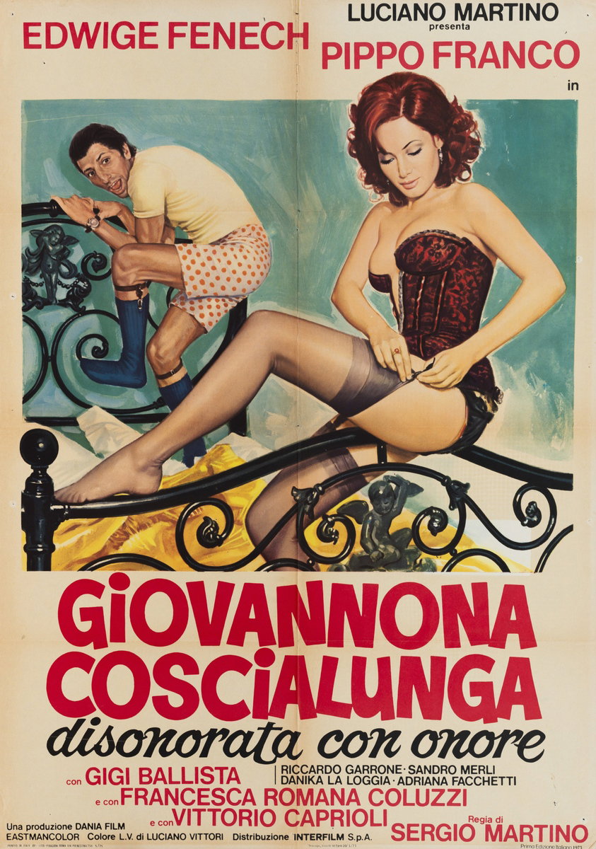 Giovannona Coscialunga disonorata con onore - Manifesto 2