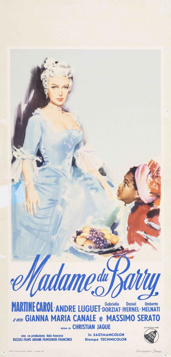Madame du Barry - Locandina 1