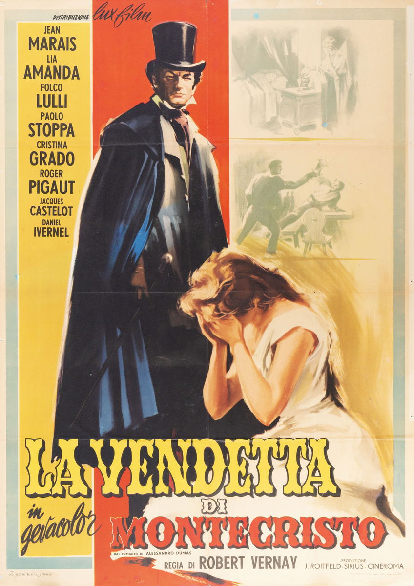 La vendetta di Montecristo - Manifesto 1