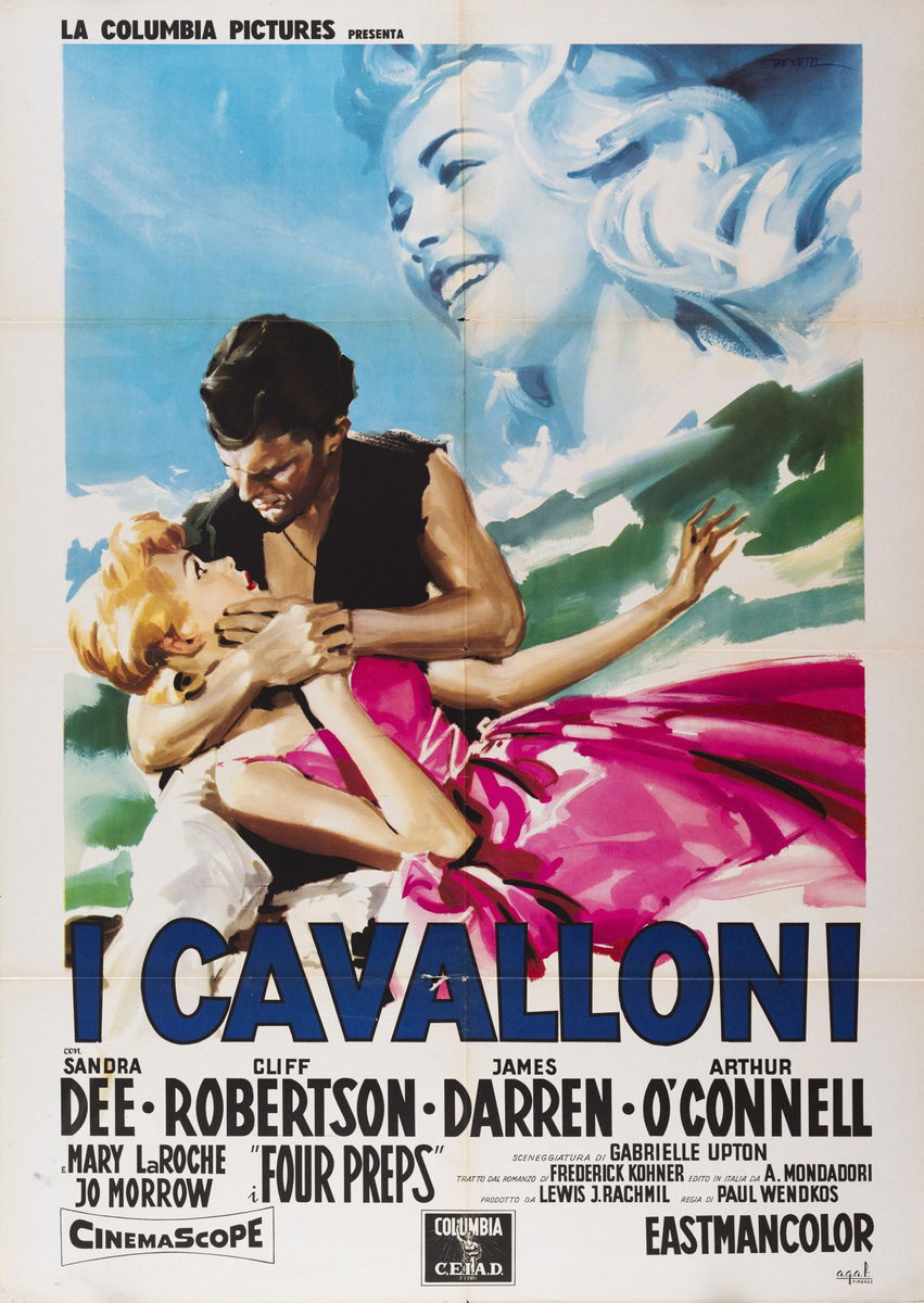 I cavalloni - Manifesto 1