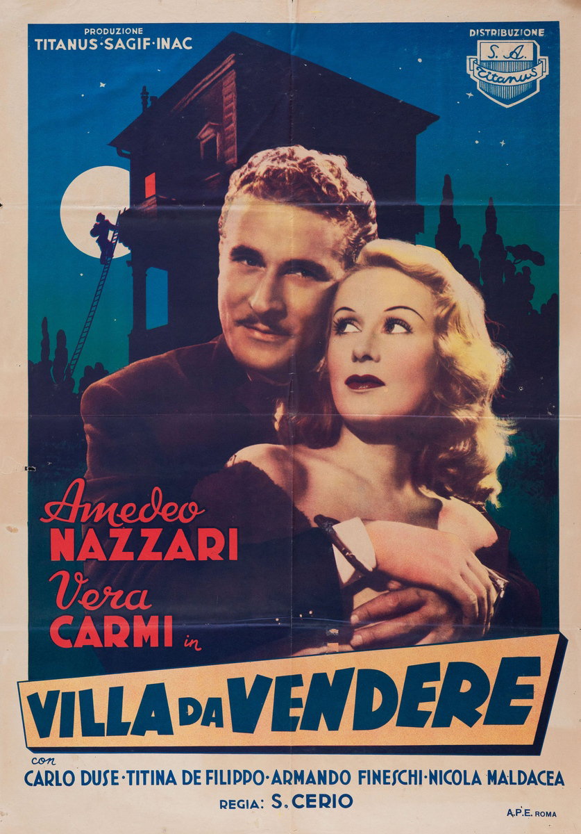 Manifesto 2 per il film Villa da vendere (1941)
