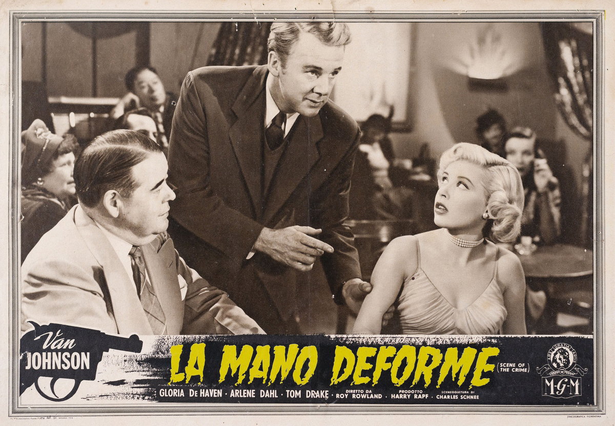 Fotobusta 2 per il film La mano deforme (1949)
